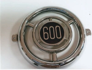 66 replica FREGIO CENTRALE PER CALANDRA FIAT 600 CAR BADGE STEMMA LOGO - Picture 1 of 1