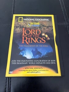 NATIONAL GEOGRAPHIC LORD OF THE RINGS BEYOND THE MOVIE DVD EXCELLENT CONDITION - Picture 1 of 1