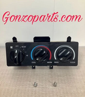 OEM 1997 2002 Ford Expedition Lincoln Navigator Temperature Climate Control - Image 1 of 4