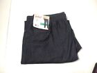 Chic Classic Collection Damen Baumwolle zum Anziehen Hose elastische Taille schwarz 22W T