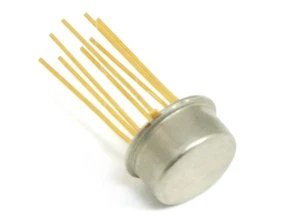 Tesla MBA245 Doppio Amplificatore Universale 12V TO-99 8-Pin Oro Amplificatore Vintage - Foto 1 di 1