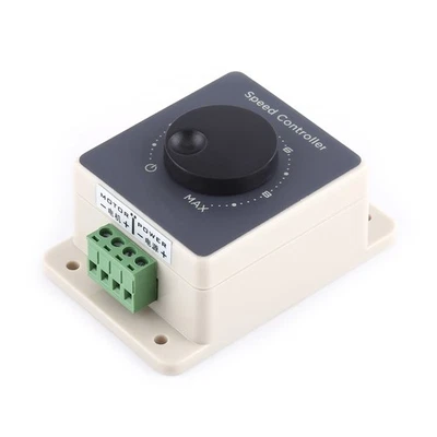 DC10-60V 20A Pulse Width Modulator PWM Motor Speed Controller Waterproof Shell ↑ - Image 1 of 4
