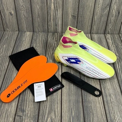 Botines de fútbol unisex Lotto Solista 100 Gravity VIII FG M8.5 W10 220556 Foto 1 de 4