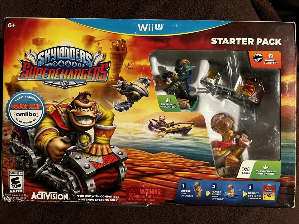Nintendo Wii U Skylanders Superchargers Starter Pack (Damaged Box) - Image 1 of 4