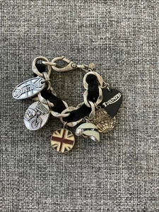 Lucky Brand TRIUMPH motorcycle Chunky charm bracelet - Picture 1 of 3
