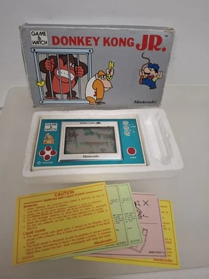 Nintendo Game & Watch Donkey Kong JR. testato funzionante SCATOLA DJ-101 - Immagine 1 di 4