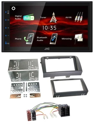 JVC USB Bluetooth MP3 DAB 2DIN Autoradio für Fiat Croma (ab 2005) - Bild 1 von 4