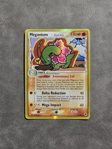 Juego de cartas coleccionables Pokémon Meganium (especie Delta) 4/101 holograma raro - EX Dragon Frontiers - LP - Imagen 1 de 6