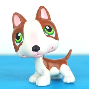 Auténtico Littlest Pet Shop #154 Pit Bull/Perro Terrier/Original Hasbro LPS - Imagen 1 de 3