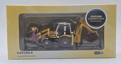 OXFORD DIECAST 763CX003 JCB 3CX ECO BACKHOE LOADER 70TH ANNIVERSARY- OO gauge — 第 1/2 张图片