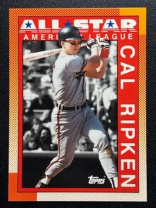 1990 Topps Tiffany #388 Cal Ripken All-Star Baltimore Orioles - Picture 1 of 2