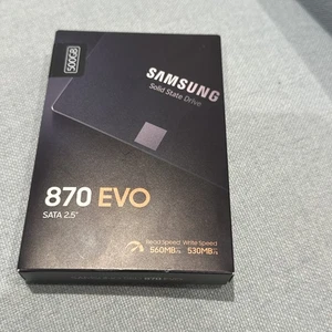 Samsung 870 EVO SSD 500GB SATA 2.5" Internal Drive Brand New Unopened - Picture 1 of 4