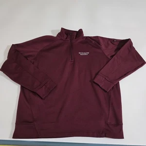 Servicemaster Restoration weinrot Pullover Jacke 3/4 Reißverschluss Sport Tel Lrg Tasche - Bild 1 von 16