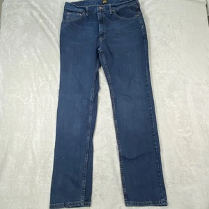 Lee Premium Select Jeans Mens 34x34 Classic Fit Straight Stretch Denim Pants - Picture 1 of 9