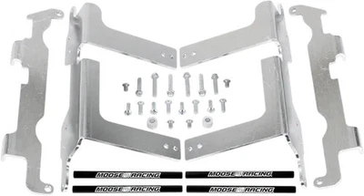 Protector de soporte de radiador de aluminio de alta resistencia Moose Honda CRF250R 04-09 Foto 1 de 3
