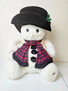Vintage 1997 Plüsch 22 Zoll Snowden Schneemann Weihnachten Spielzeug - Bild 1 von 9