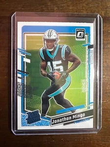 2023 Donruss Optic Football Rated Rookie Jonathan Mingo #215 - Picture 1 of 2