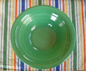 Vintage Homer Laughlin VERDE ARLEQUÍN 6 1/4" Cuenco Fiesta ~ - Imagen 1 de 7
