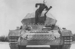 Foto foto de la Segunda Guerra Mundial alemán Ostwind pistola antiaérea basada en tanque Panzer IV 3532 - Imagen 1 de 3