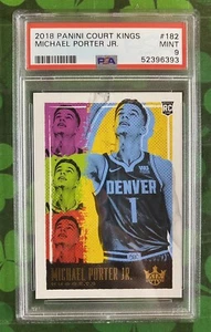 2018-19 Panini Court Kings Michael Porter Jr Level III Rookie #182 PSA 9 Nuggets - Picture 1 of 2