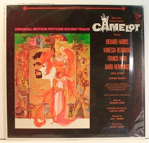Camelot Richard Harris Vanessa Redgrave Soundtrack LP [BS 1712] Open Shrink - Picture 1 of 6