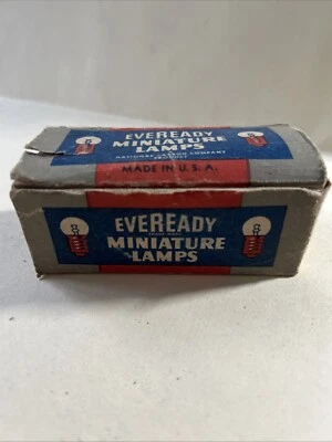Vintage GE Eveready Miniature Lamps #430 -14 Volts (New/old Stock)  - Image 1 of 4