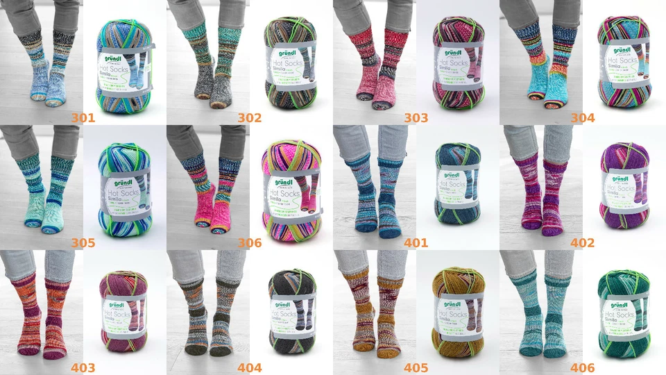 Gründl Hot Socks Simila 4-fach (GP 67,50 EUR/kg)