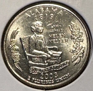 D Alabama State Quarter 2003 - Imagen 1 de 4