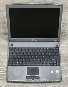Ordinateur portable vintage Dell Latitude X200 PP03S argent 512 Mo RAM (pour pièces ou réparation) - Photo 1/12