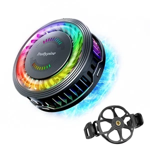 Magnetic Cell Phone Cooler Gaming Phone Cooling Fan Lightweight Enfriador Para - Picture 1 of 12