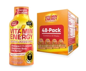 (48 Pack) Vitamin Energy® Extra Strength Energy Shots, Clinically Proven - Picture 1 of 4