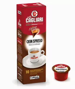 100 capsule caffè CAFFITALY CAGLIARI CREM ESPRESSO pieno intenso cremoso grand - Foto 1 di 2