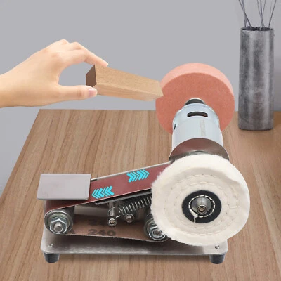 Electric Belt Sander Small Belt Sander 7-Stage Adjustable Polisher 150W - Image 1 of 4