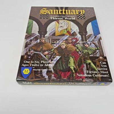 Mayfair Games SANCTUARY #504 Thieves' World juego de mesa Foto 1 de 4