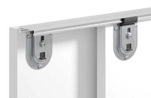 W60 Schiebetürsystem für Schranktüren / Nischen. Laufschiene 180 cm - Bild 1 von 6