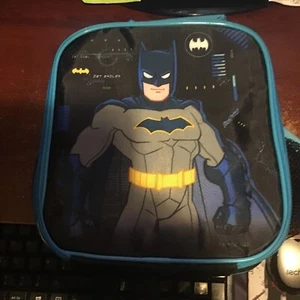 MARVEL BATMAN LUNCH COOL CARRY BAG BIRTHDAY KIDS - Picture 1 of 2