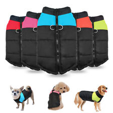 Waterproof Warm Padded Pet Coats Vest Jacket Small to Large Dogs Winter Clothing