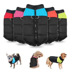 Winter Dog Clothing Warm Dog Coat Outdoor Walking Waterproof Vest HOT