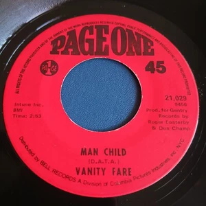 Vanity Fare – Hitchin' A Ride / Man Child (Page One 21,029) - Picture 1 of 2