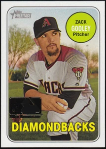 2018 Topps Heritage 100th Anniversary #334 - Zack Godley [/25] SP - Picture 1 of 4