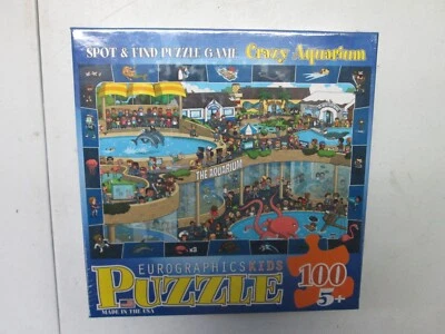 EuroGraphics Kids 100 Piece Puzzle Crazy Aquarium  - Image 1 of 4