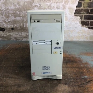 Vintage Zenith Z-Station GT PC Computer Pentium CPU w/HDD & Drives (Powers On) - Picture 1 of 21