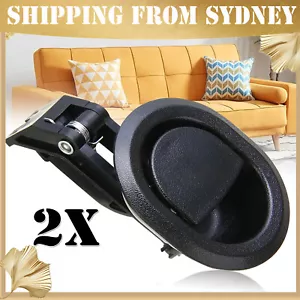 2x Sofa Handle for Suite Recliner Release Chair Settee Couch Cable Part Adjuster - Picture 1 of 11