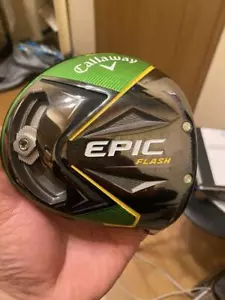 Callaway Epic Flash Sub Zero Triple Diamond Driver Green Very Good - Picture 1 of 4