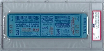 1947 年世界系列通用 3 全票 Joe DiMaggio HR PSA - 7 最高等级 — 第 1/4 张图片