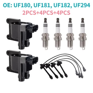 Car Ignition Coils + Wire + Spark Plugs For Toyota Camry 2.2L RAV4 L4 1997-2001 - Picture 1 of 20