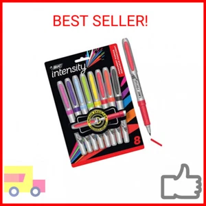 BIC Intensity Fashion Permanent Markers, Ultra Fine Point, Assorted Colors, Non- - Picture 1 of 2