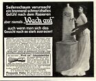 Francois Haby Berlin NW. Rasier- Seifenschaum Wach auf Historische Werbung 1910
