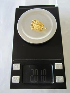 VINTAGE FULLY HALLMARKED 10K SOLID GOLD NATIONAL HONOR SOCIETY AWARD PIN 2.0g - Picture 1 of 7