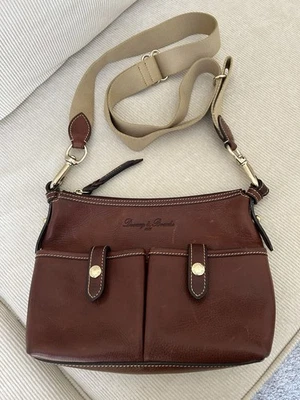 Dooney and Bourke Limited Edition Florentine Vachetta Leather Crossbody Bag - Image 1 of 4